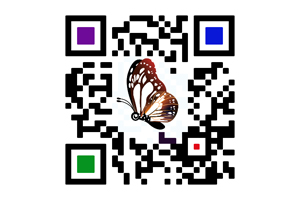 陽明山國家公園常見25種蝴蝶QRCODE圖示