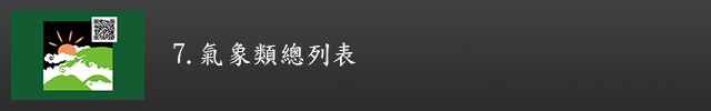 氣象類總列表示意圖